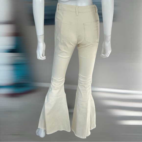 PEACH LOVE CALIFORNIA fitted bell bottom pants S M L - Picture 8 of 11